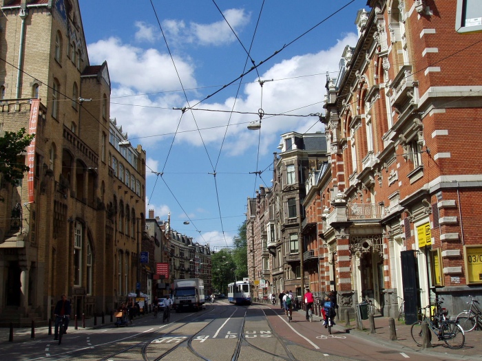 Amsterdam street for tramway and bikes.jpg